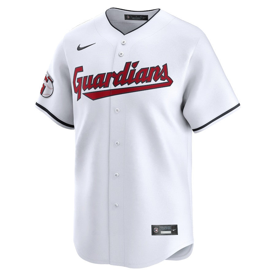 Triston McKenzie 24 Cleveland Guardians Home Limited Men Jersey - White