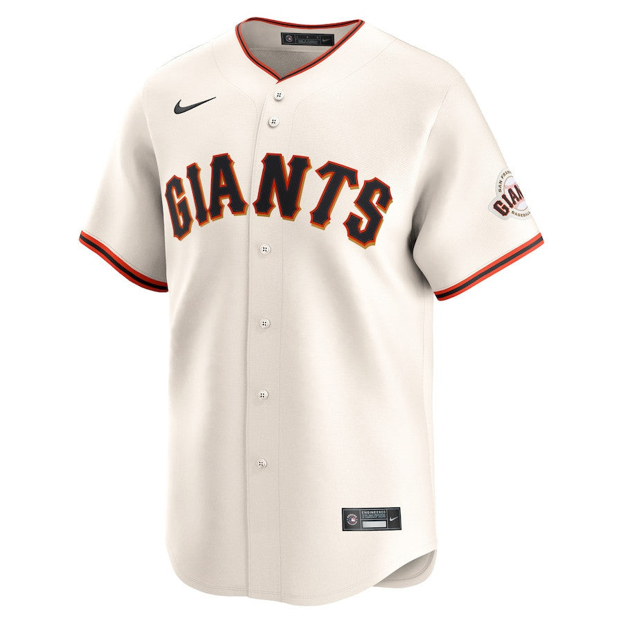 Keaton Winn 67 San Francisco Giants Home Limited Jersey - Cream