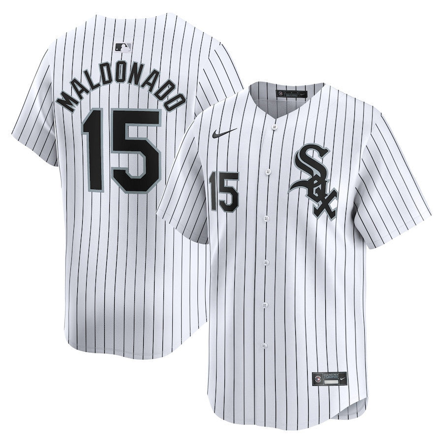 Martín Maldonado 15 Chicago White Sox Home Limited Men Jersey - White