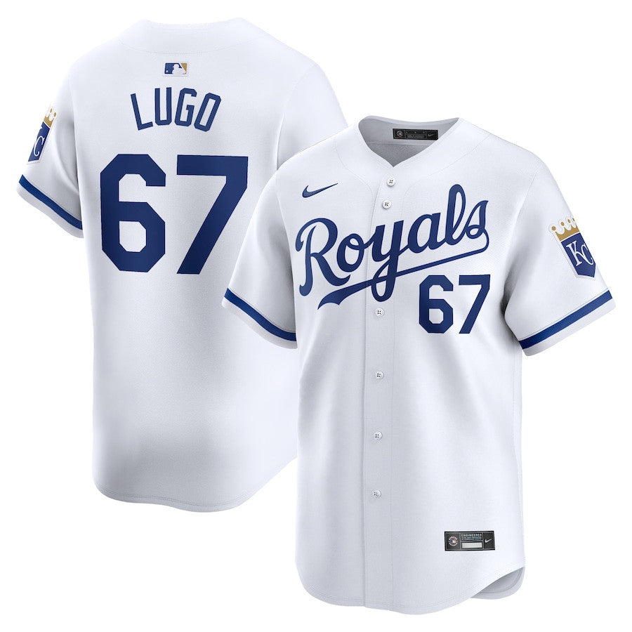 Seth Lugo 67 Kansas City Royals Home Limited Men Jersey - White