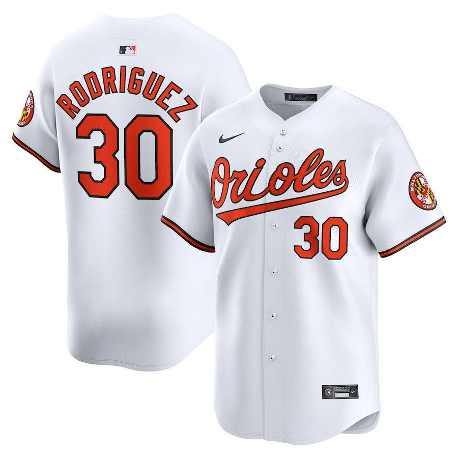 Grayson Rodriguez 30 Baltimore Orioles Home Limited Men Jersey - White