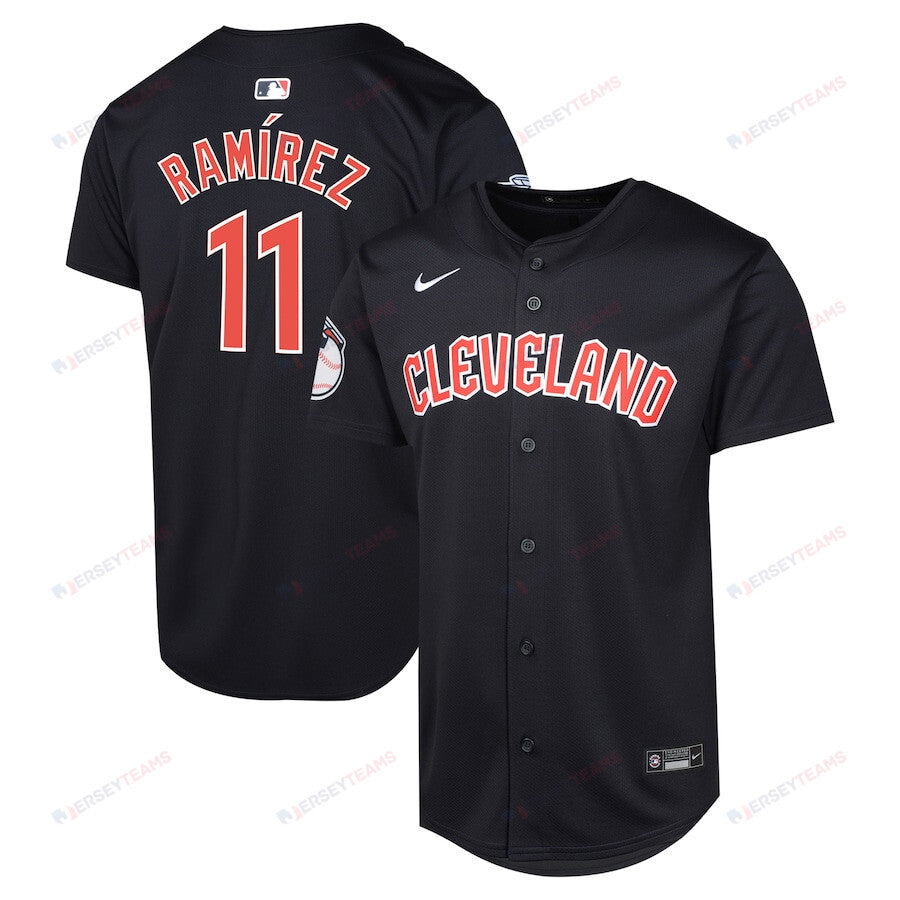 José Ramírez 11 Cleveland Guardians Alternate Limited YOUTH Jersey - Blue