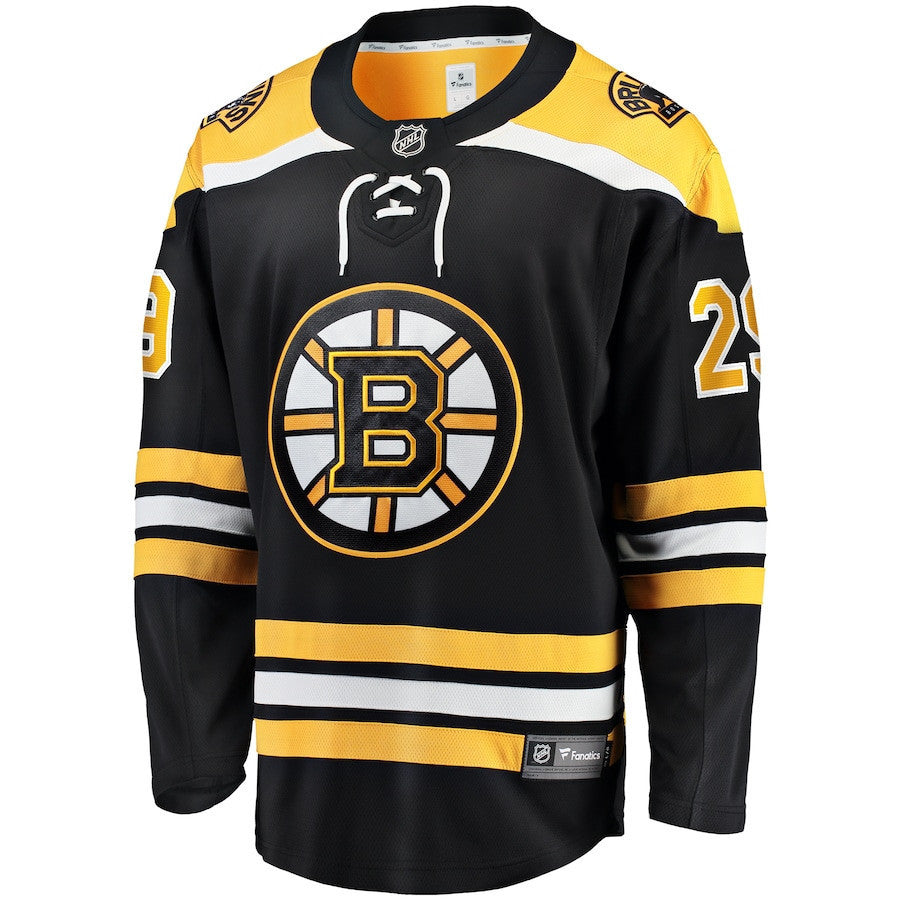 Parker Wotherspoon 29 Boston Bruins Breakaway Home Jersey - Men, Black