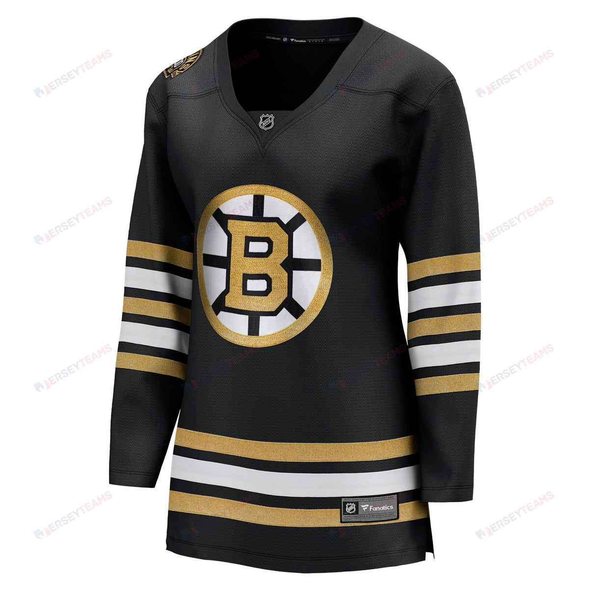 Boston Bruins Women's 100th Anniversary Breakaway Jersey - Women, Black