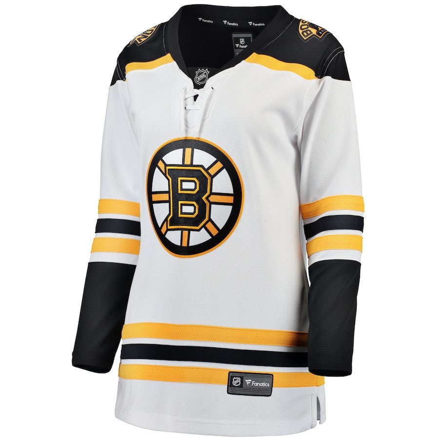Boston Bruins Away Breakaway Jersey - Women, White