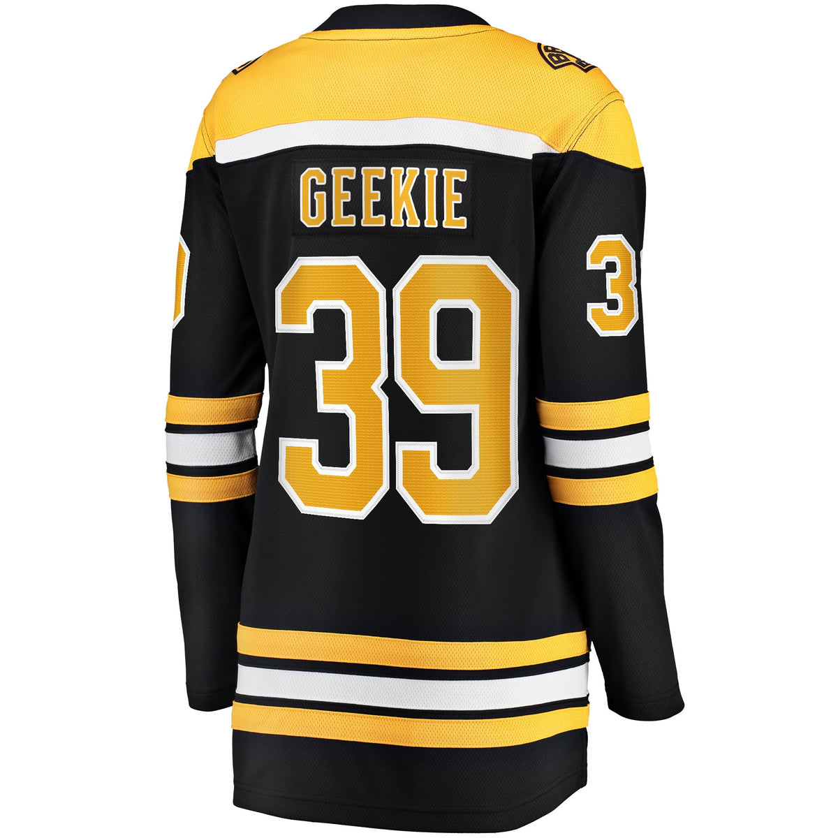 Morgan Geekie 39 Boston Bruins Home Breakaway Jersey - Women, Black