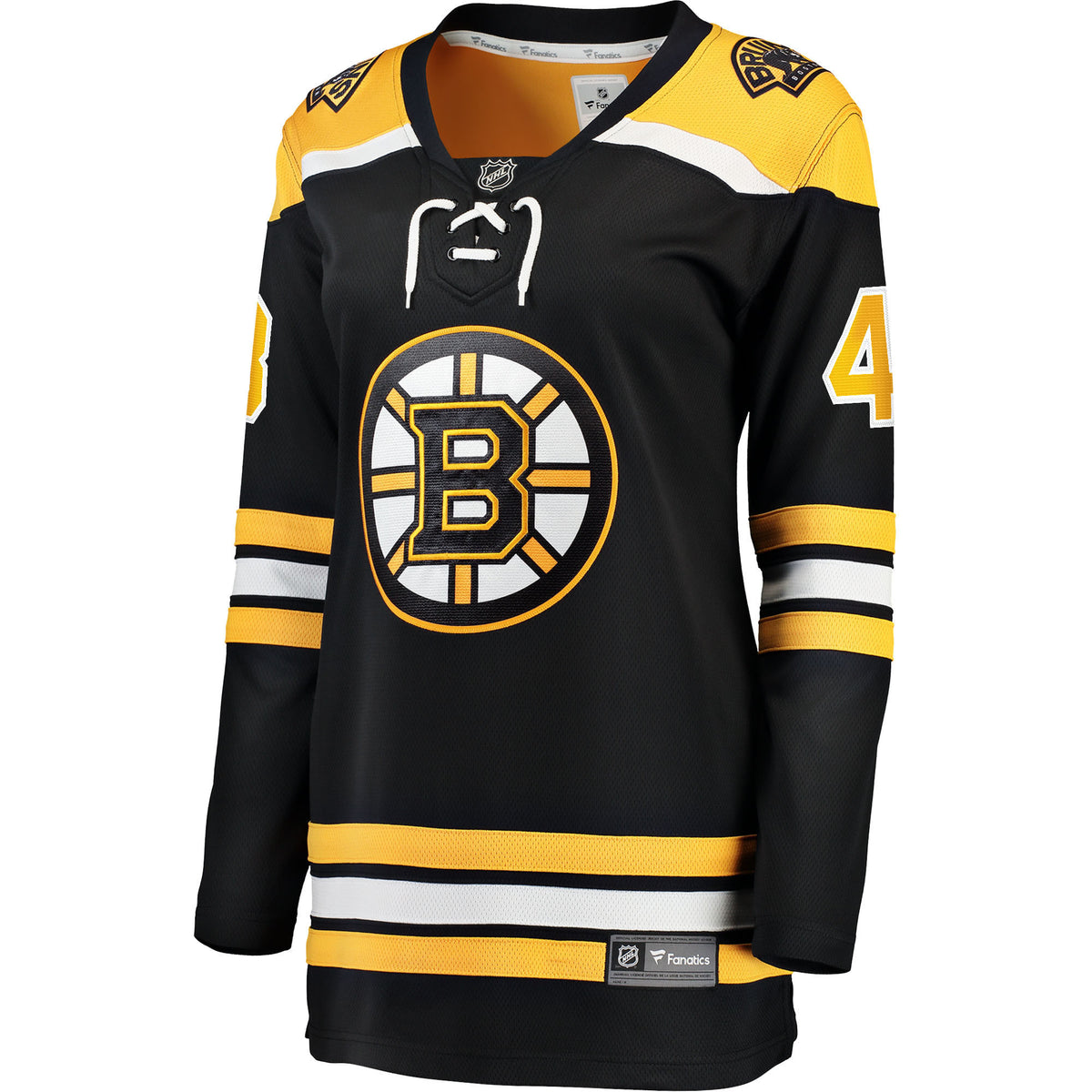 Matt Grzelcyk 48 Boston Bruins Home Breakaway Jersey - Women, Black