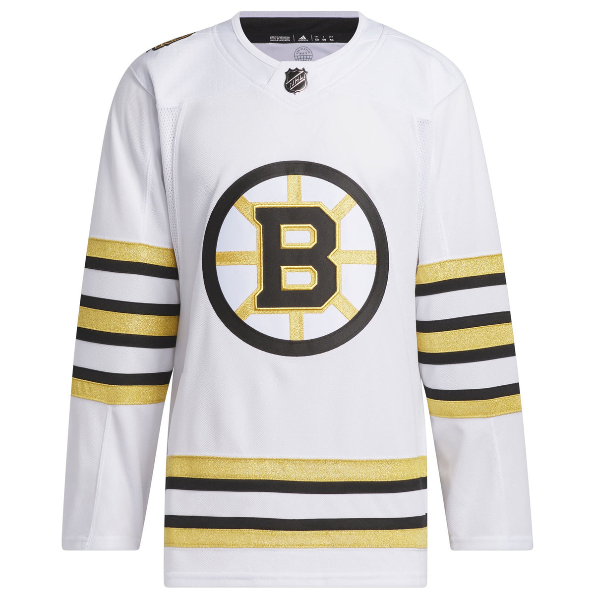Boston Bruins 100th Anniversary Primegreen Jersey - Men, White