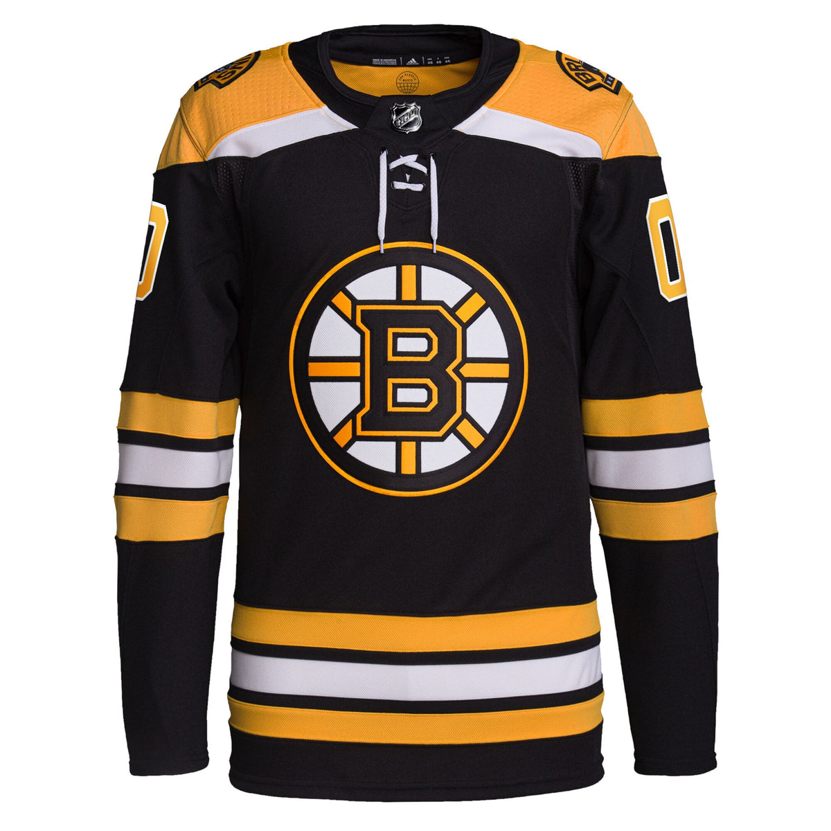 Boston Bruins Home Primegreen Custom Jersey - Men, Black