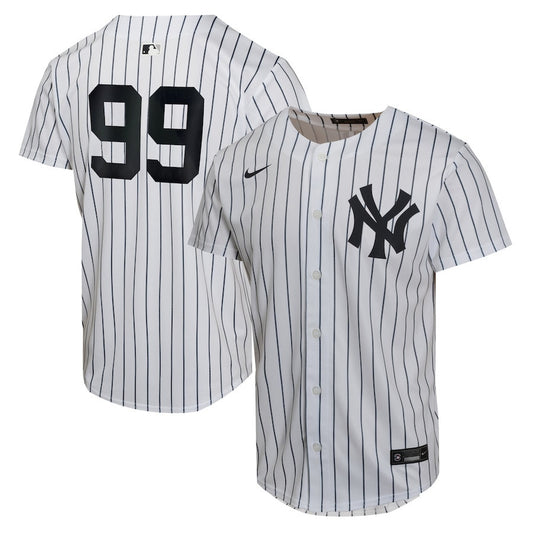Aaron Judge 99 New York Yankees Home Game Player YOUTH Jersey - White