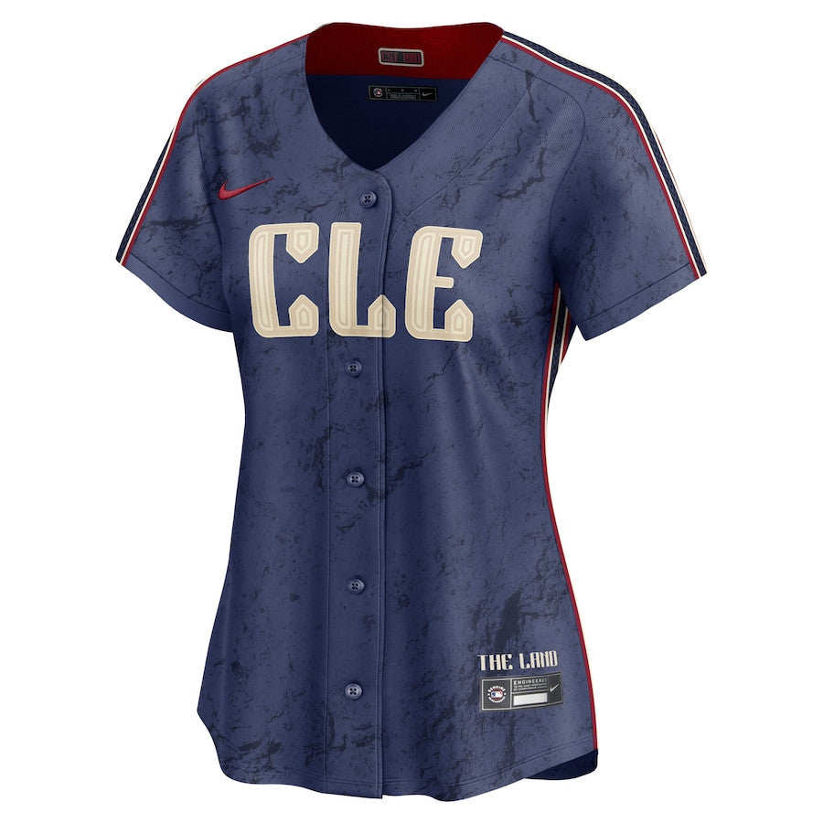 Cleveland Guardians 2024 City Connect Limited Women Jersey - Navy