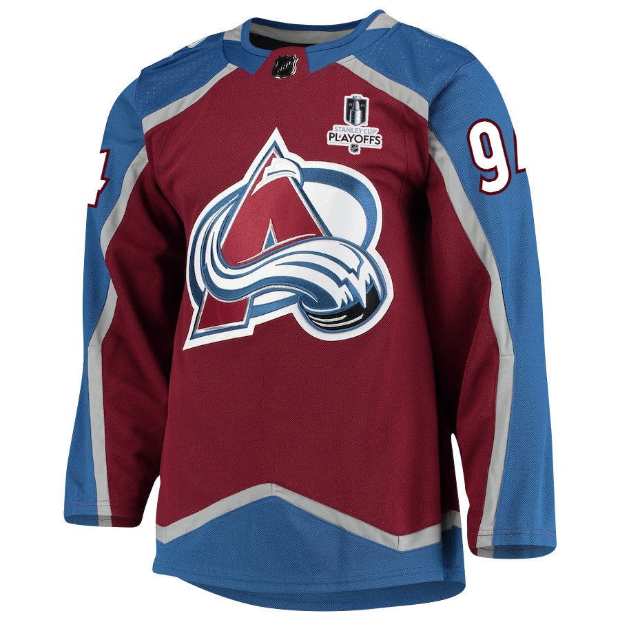 Joel Kiviranta 94 Colorado Avalanche 2024 NHL Playoffs Patch Home Jersey - Men