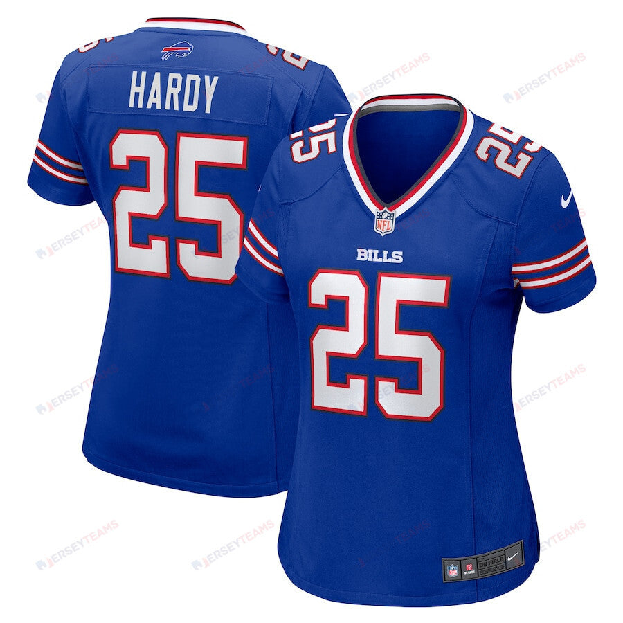 Daequan Hardy 25 Buffalo Bills Women's Game Jersey - Royal