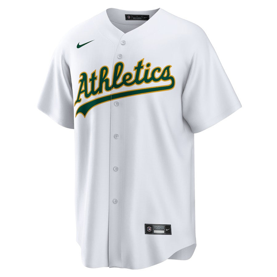 Seth Brown 15 Oakland Athletics Home Men Jersey - White
