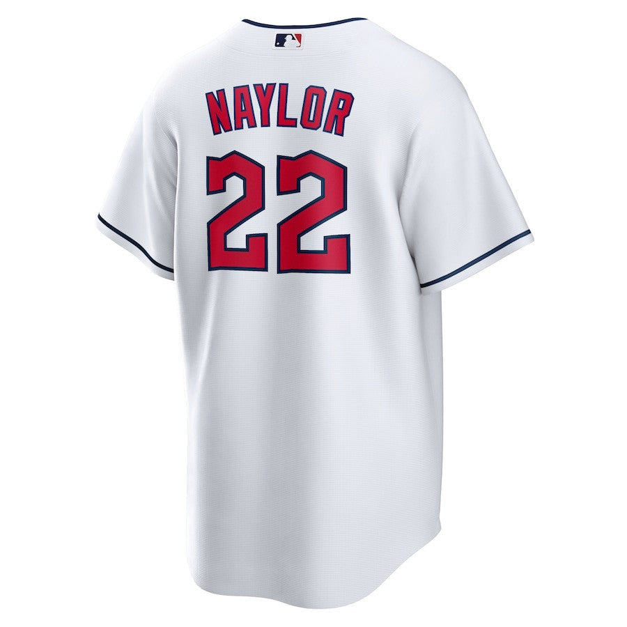 Josh Naylor 22 Cleveland Guardians Home Men Jersey - White