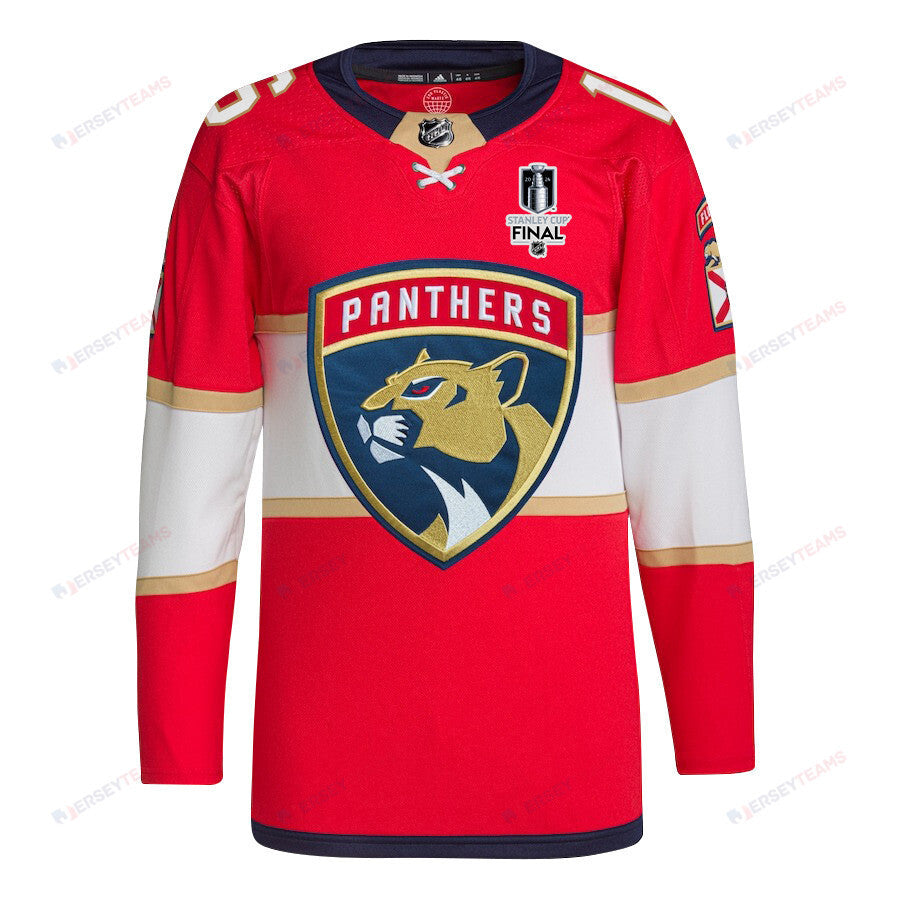 Aleksander Barkov 16 Florida Panthers 2024 STANLEY CUP Final Home Breakaway Jersey - Men, Red
