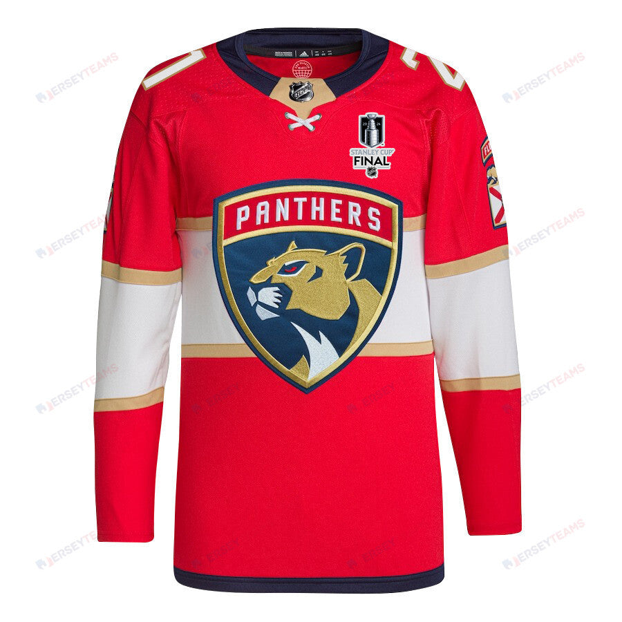 Nick Cousins 21 Florida Panthers 2024 STANLEY CUP Final Home Breakaway Jersey - Men, Red