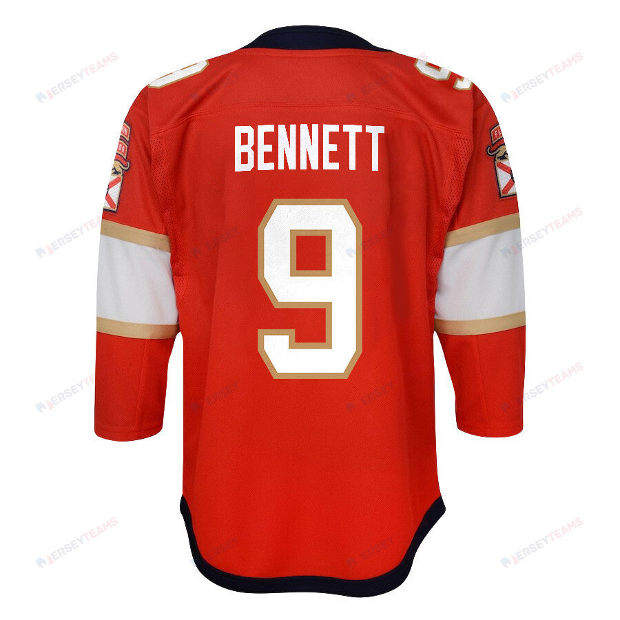 Sam Bennett 9 Florida Panthers 2024 STANLEY CUP Final Youth Home Breakaway Jersey - Red