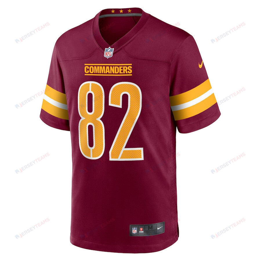 Ben Sinnott 82 Washington Commanders Game Men Jersey - Burgundy