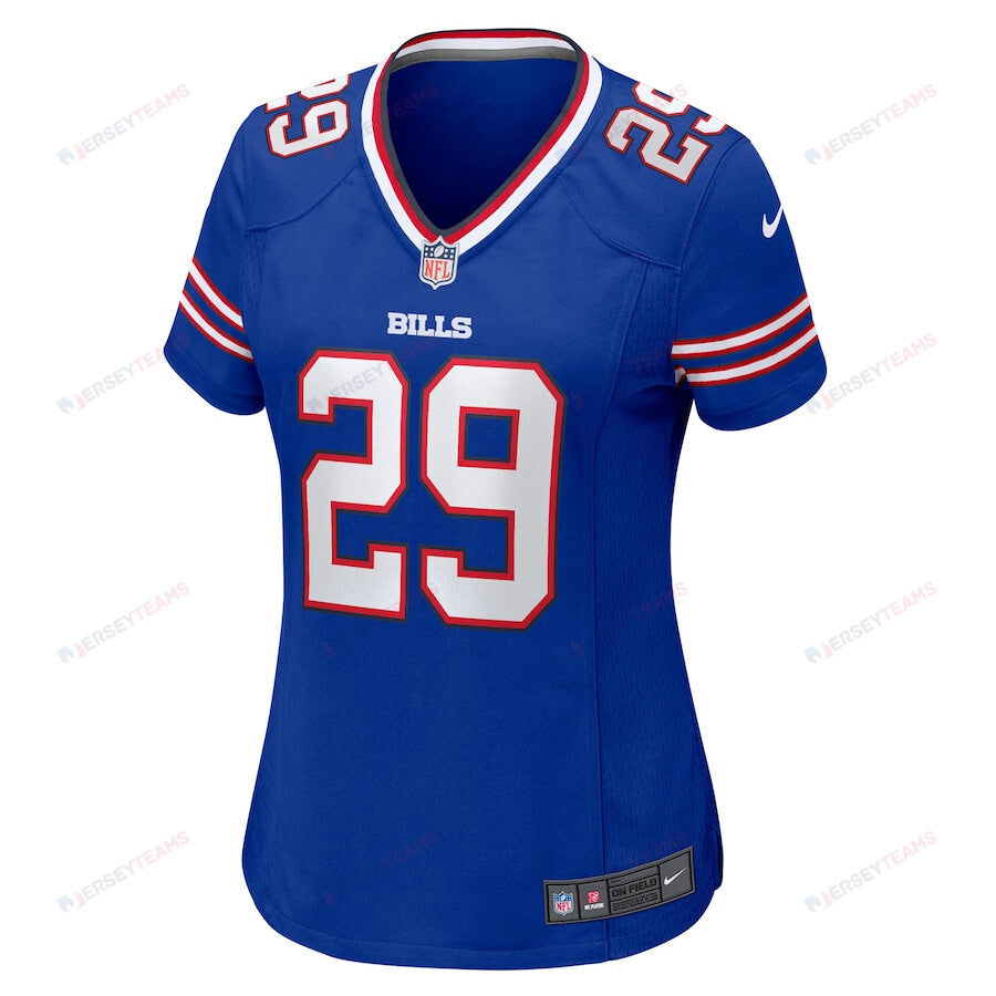 Dee Delaney 29 Buffalo Bills Women's Game Jersey - Royal