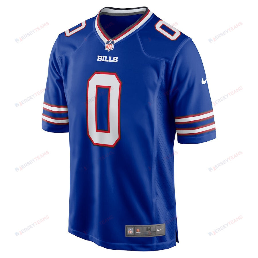 Keon Coleman 0 Buffalo Bills Game Men Jersey - Royal