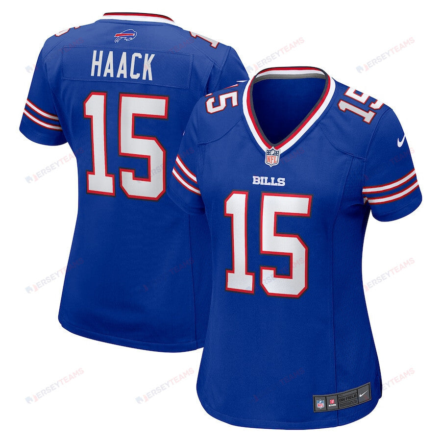 Matt Haack 15 Buffalo Bills Women's Game Jersey - Royal