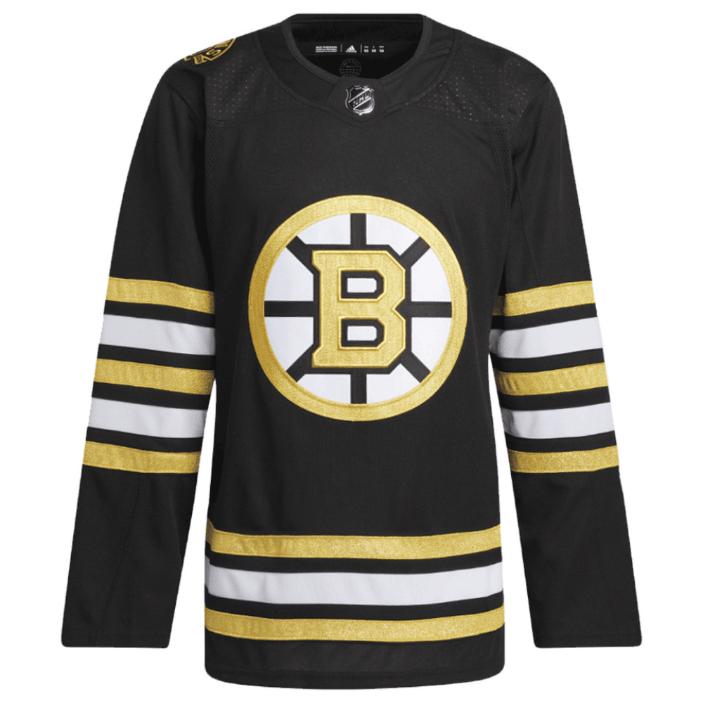 Boston Bruins 100th Anniversary Primegreen Home Men Jersey - Black