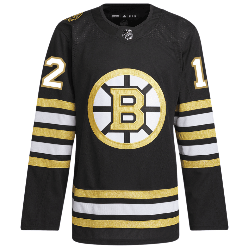 Kevin Shattenkirk 12 Boston Bruins 100th Anniversary Primegreen Home Men Jersey - Black