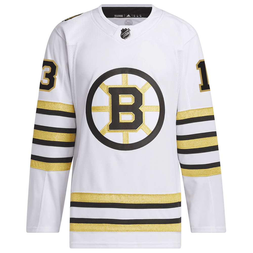Charlie Coyle 13 Boston Bruins 100th Anniversary Primegreen Away Men Jersey - White