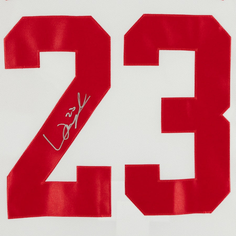 Lucas Raymond 23 Signed Detroit Red Wings Autographed Alternate Jersey - White