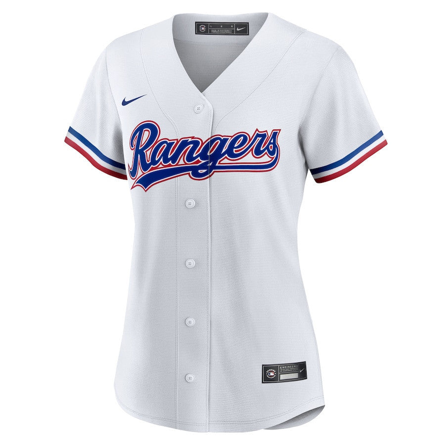 Nathan Eovaldi 17 Texas Rangers Women's Home Jersey - White