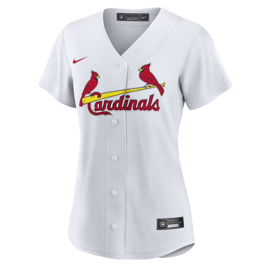 Nolan Arenado 28 St. Louis Cardinals Women's Home Jersey - White