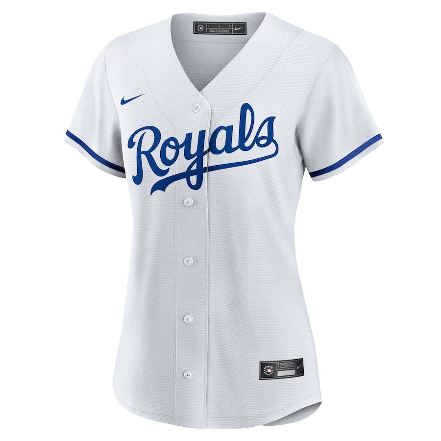 MJ Melendez 1 Kansas City Royals Women's Home Jersey - White