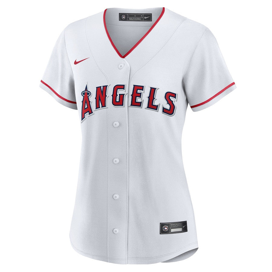 Ben Joyce 44 Los Angeles Angels Women's Home Jersey - White