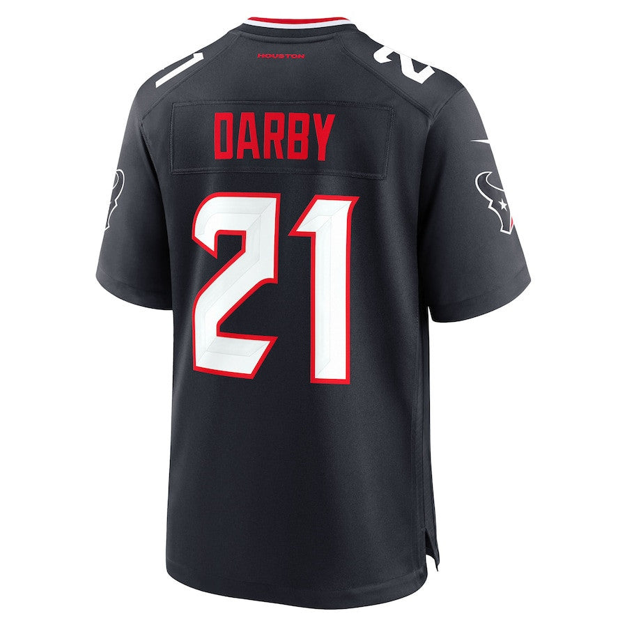 Ronald Darby 21 Houston Texans Team Game Men Jersey - Navy