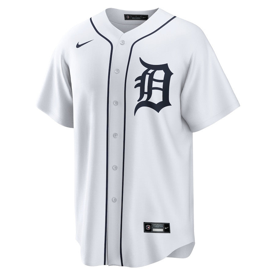 Colt Keith 33 Detroit Tigers Home Men Jersey - White