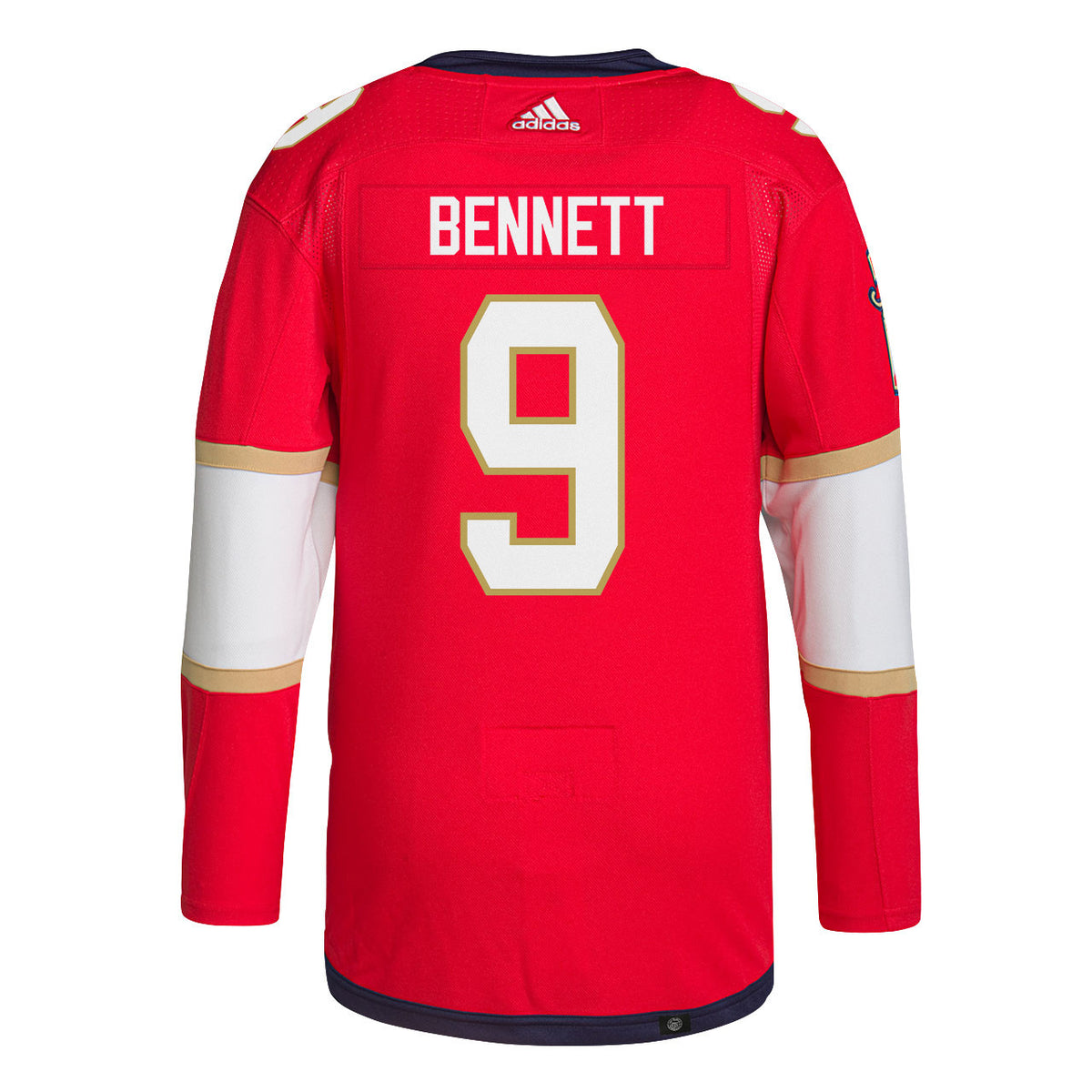 Sam Bennett 9 Florida Panthers 2025 STANLEY CUP Final Patch Home Men Jersey - Red