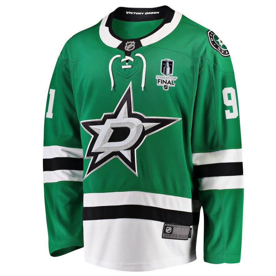 Tyler Seguin 91 Dallas Stars 2025 STANLEY CUP Final Patch Home Men Jersey - Black