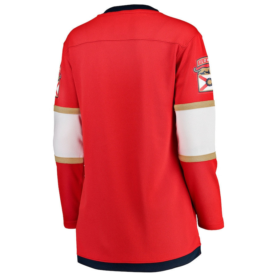 Florida Panthers 2025 Stanley Cup Final Home Breakaway Women Jersey - Red