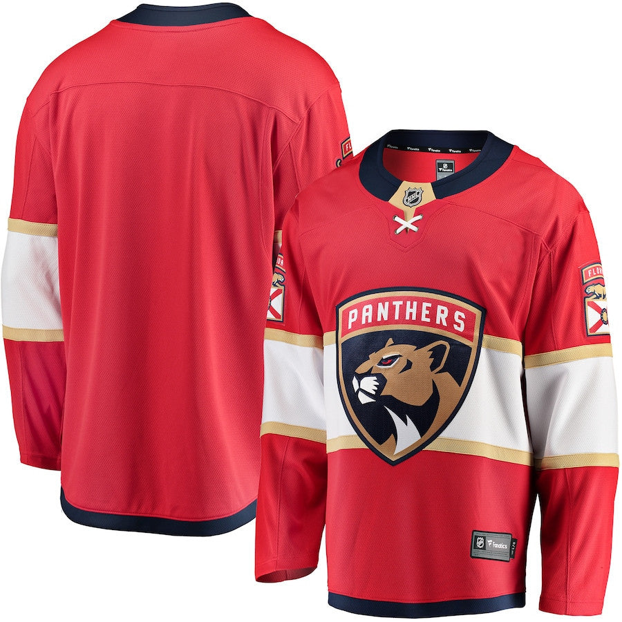 Florida Panthers 2025 Breakaway Player Men Jersey - Red
