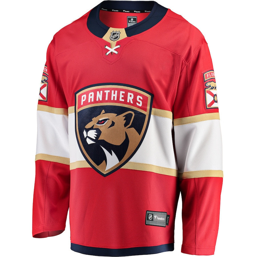 Florida Panthers 2025 Breakaway Player Men Jersey - Red