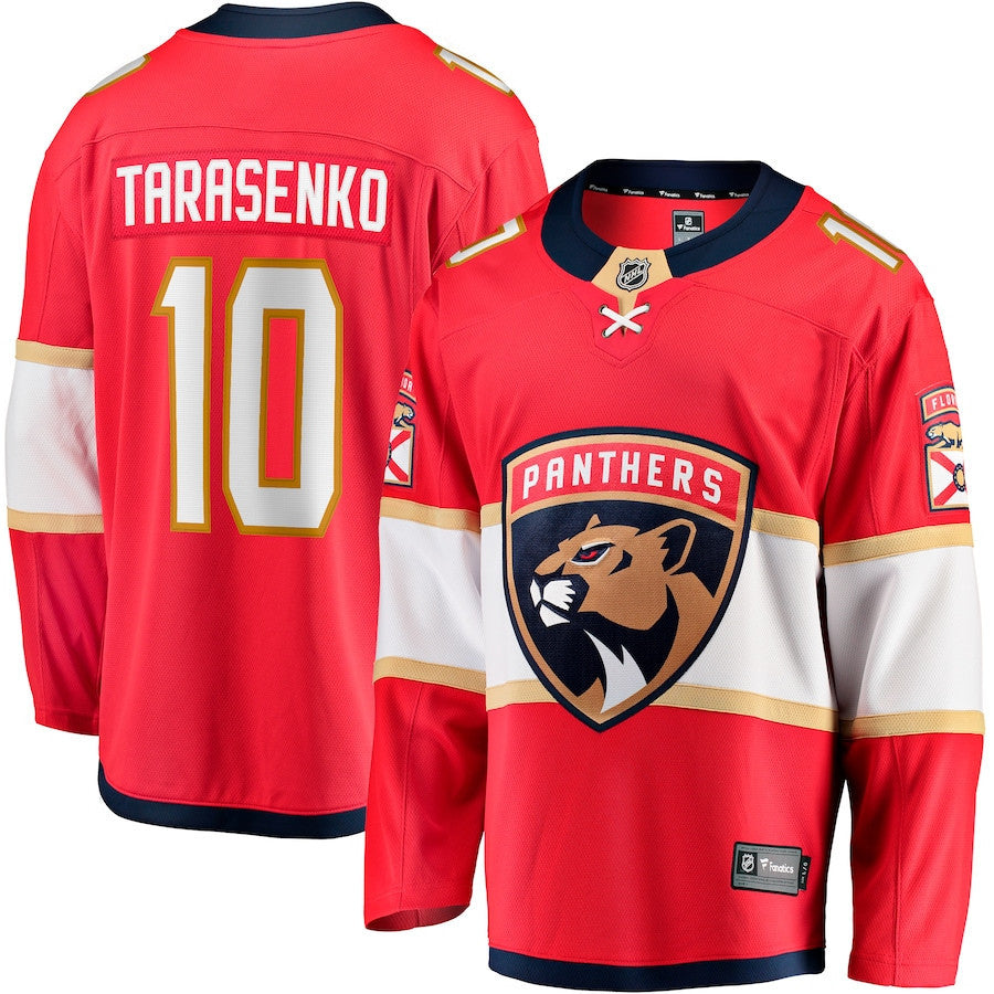 Vladimir Tarasenko 10 Florida Panthers 2025 Breakaway Player Men Jersey - Red