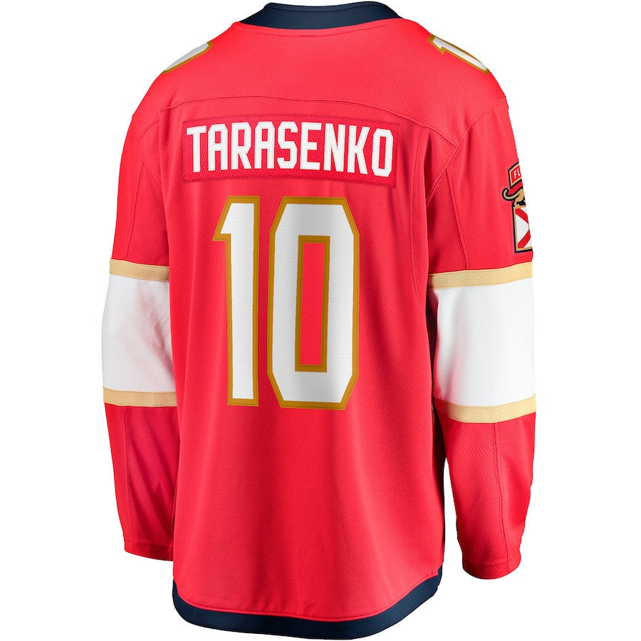 Vladimir Tarasenko 10 Florida Panthers 2025 Breakaway Player Men Jersey - Red