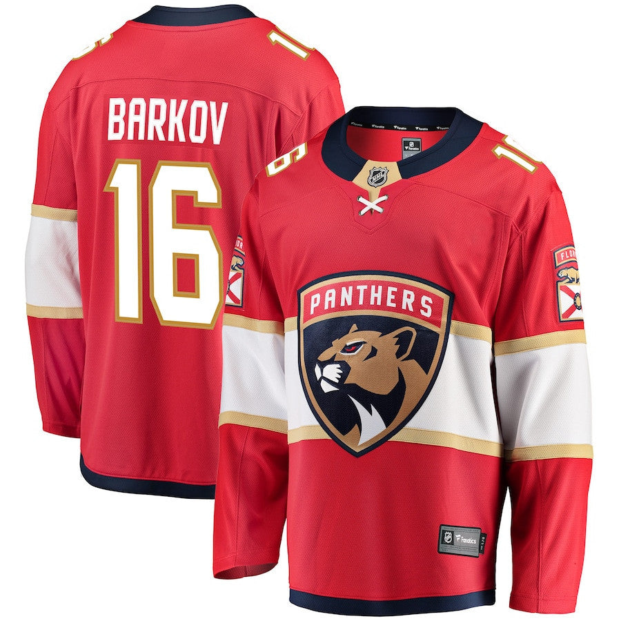 Aleksander Barkov 16 Florida Panthers 2025 Breakaway Player Men Jersey - Red