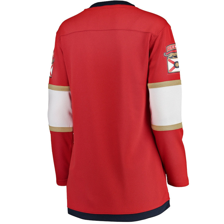 Florida Panthers Women's 2025 Stanley Cup Champions Breakaway Jersey - Red
