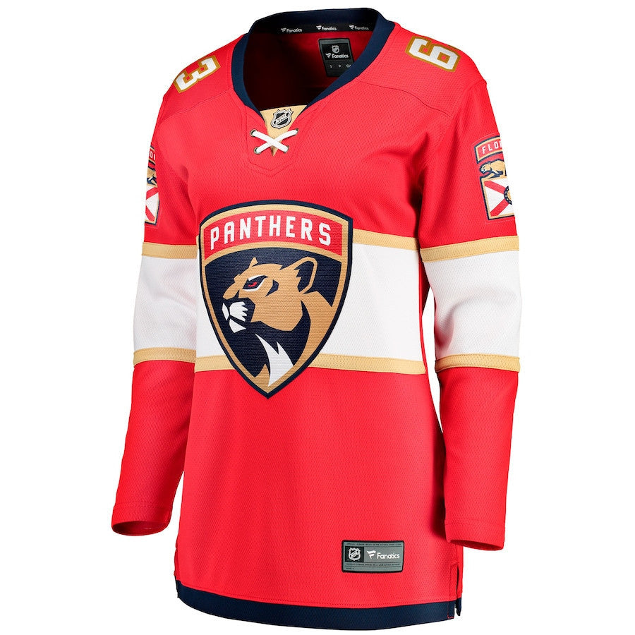 Brad Marchand 63 Florida Panthers Women's Home Breakaway Jersey - Red
