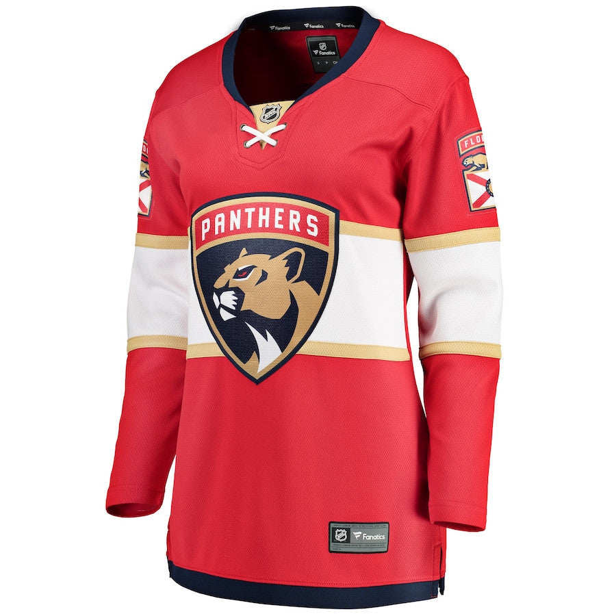 Florida Panthers Women's Breakaway Home Jersey - Red