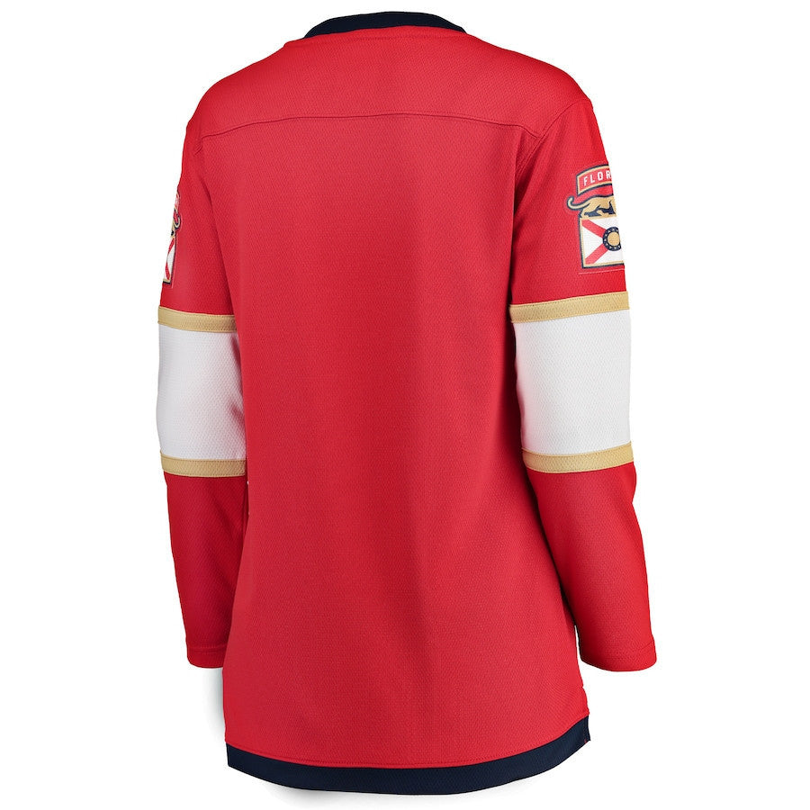 Florida Panthers Women's Breakaway Home Jersey - Red