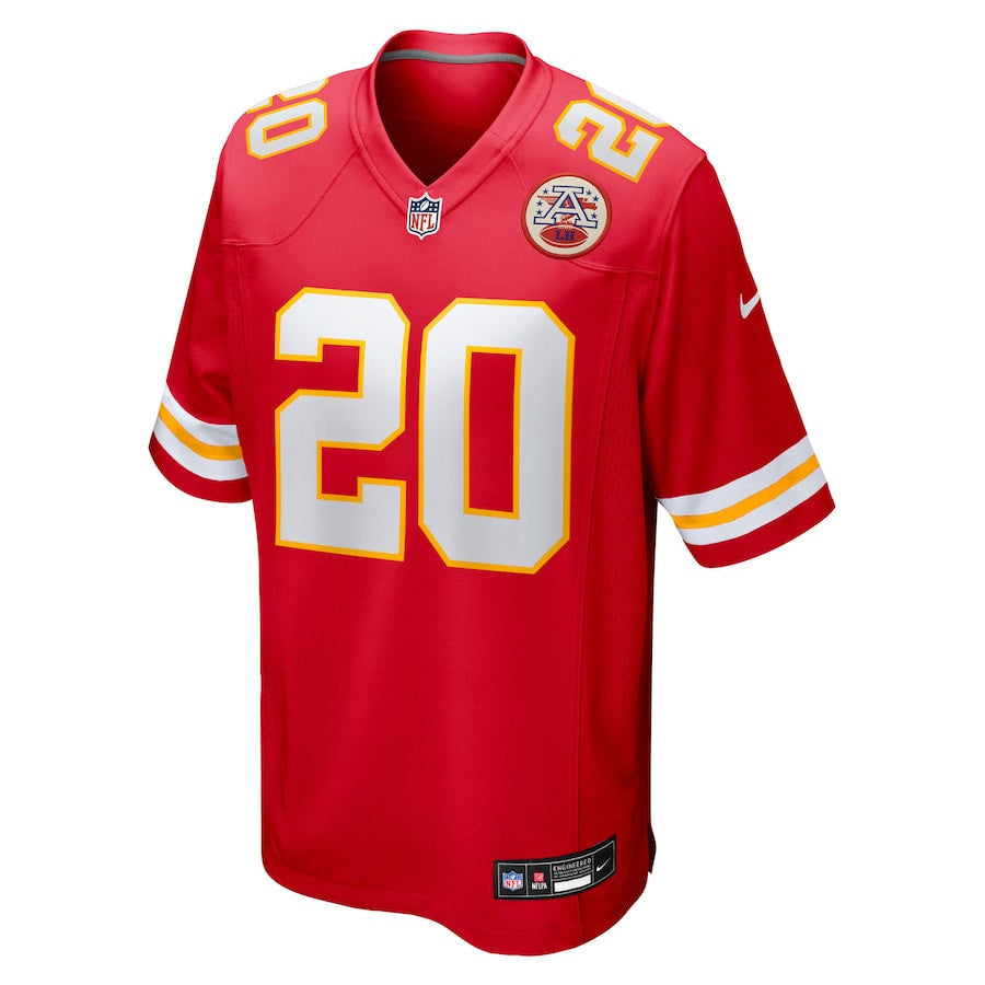 Nohl Williams 20 Kansas City Chiefs Team Game Men Jersey - Red