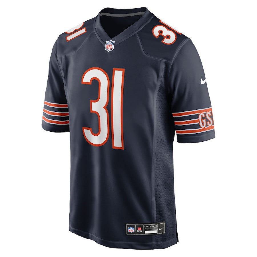 Kevin Byard 31 Chicago Bears Team Game Men Jersey - Navy